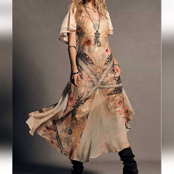 Free People Celestial Nights Maxi Dress - Picture 3 of 6